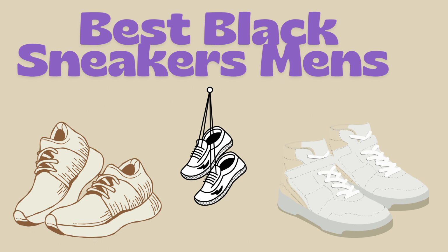 best black sneakers mens