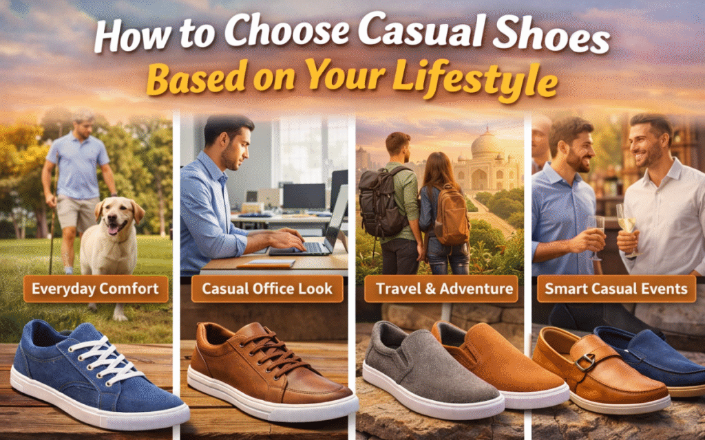 How to Choose Casual Shoes Based on Your Lifestyle